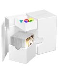 Kutija za kartice Ultimate Guard Flip`n`Tray XenoSkin - Monocolor White (100+ kom.) - 3t